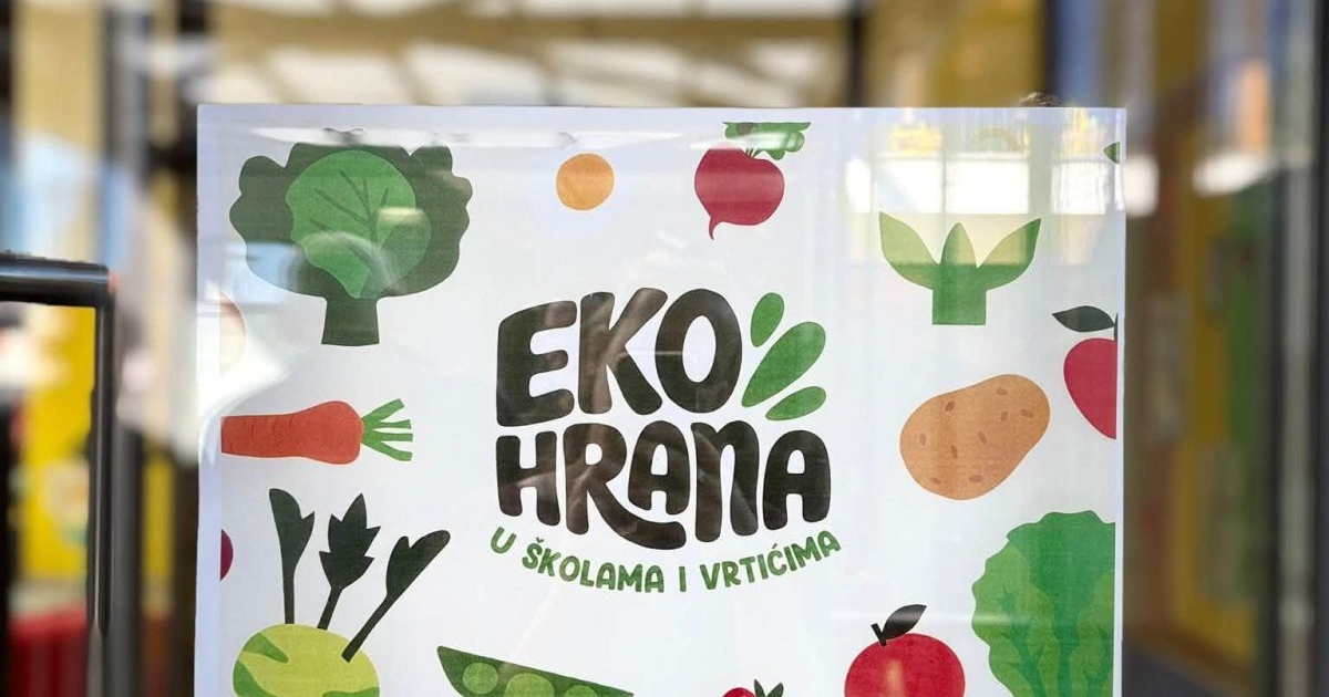 Projekt "Eko hrana u školama" širi se na vrtiće u Zagrebu