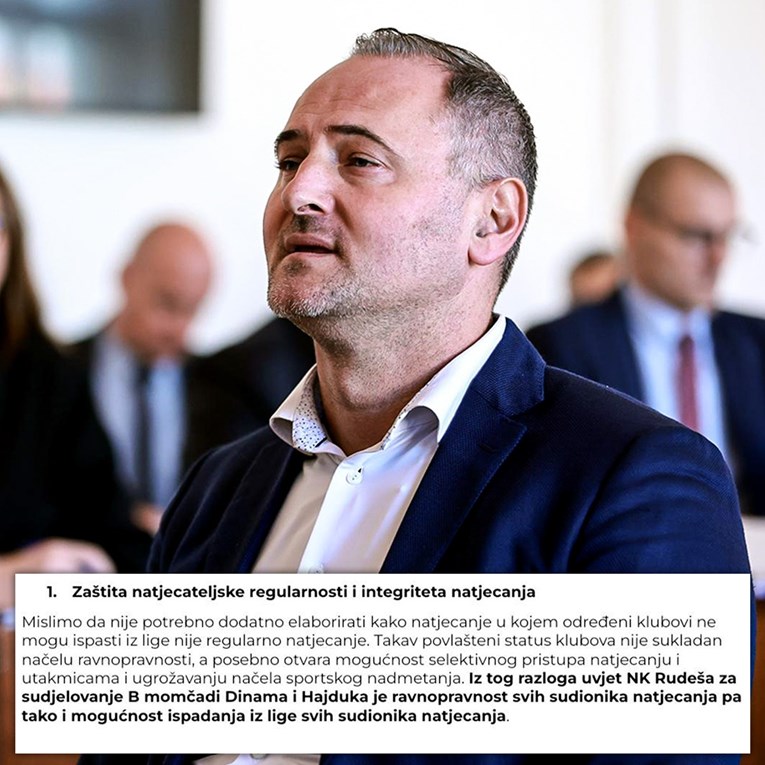 Dinamo i Hajduk prihvaćaju ultimatum Rudeša? Evo koji je uvjet za drugu ligu