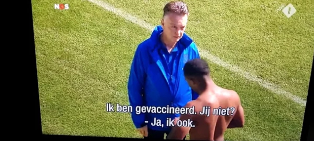 Reprezentativac Nizozemske rekao Van Gaalu da je cijepljen: "Naravno, pa nisi idiot"