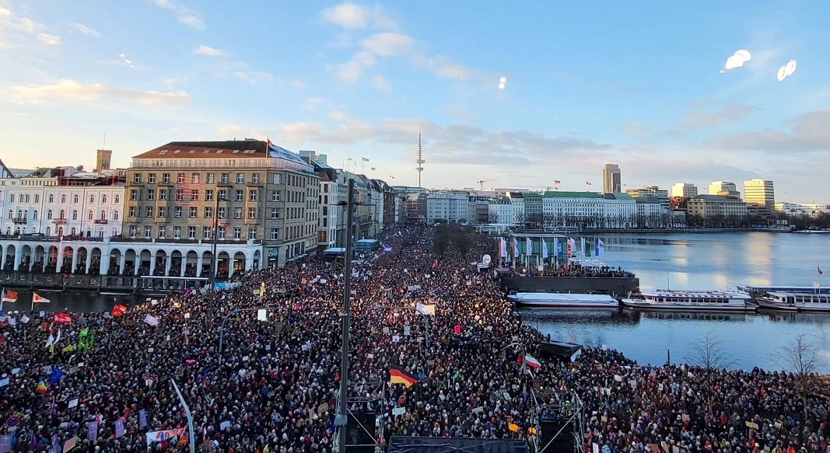 Tisuće Nijemaca opet prosvjedovalo protiv ekstremne desnice