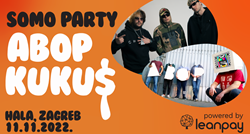 Ne propustite SoMo Party powered by Leanpay i glazbenike iz bendova ABOP i KUKU$