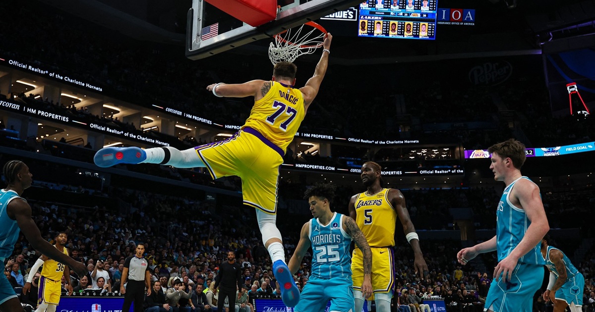 Dončićeva nova čudesna partija, Lakersi nezaustavljivi