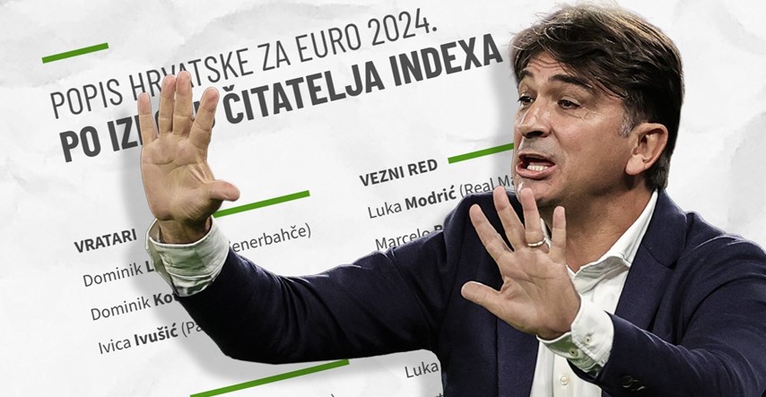 Ovako bi izgledala Hrvatska za Euro da umjesto Dalića biraju čitatelji Indexa