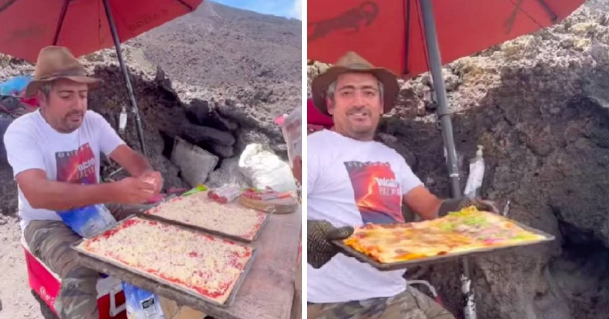 Davidova pizza pečena na vulkanskoj lavi postala hit među turistima: "Jako je ukusna"