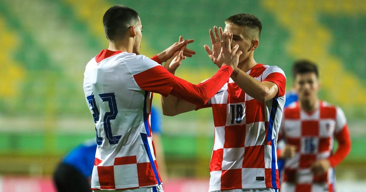 U-21 HRVATSKA - ESTONIJA 2:0 Dominantna Hrvatska nastavila savršeni niz