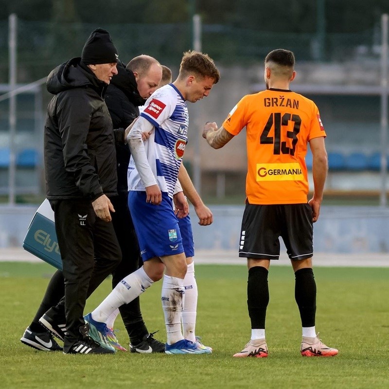 Teška ozljeda Osijekovog veznjaka. Sezona je za njega gotova