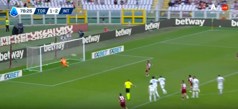 VIDEO Vlašić zabio Interu iz penala