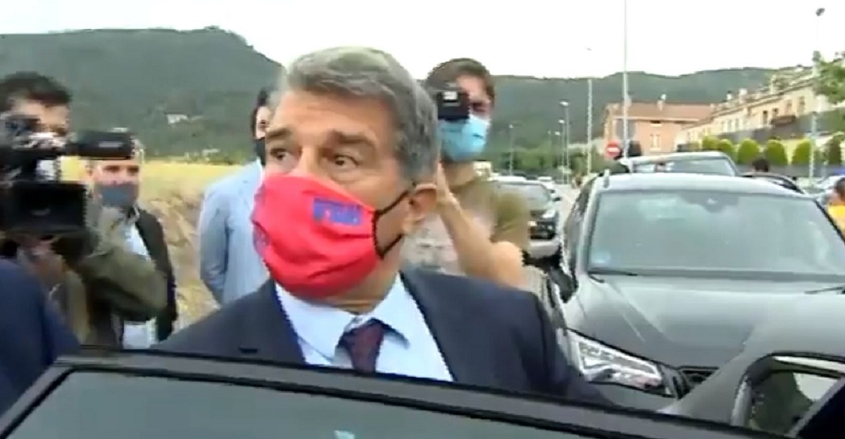 Laportina reakcija kada je saznao tko je postao trener Reala je hit