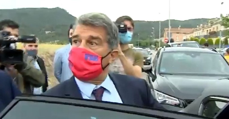 Laportina reakcija kada je saznao tko je postao trener Reala je hit