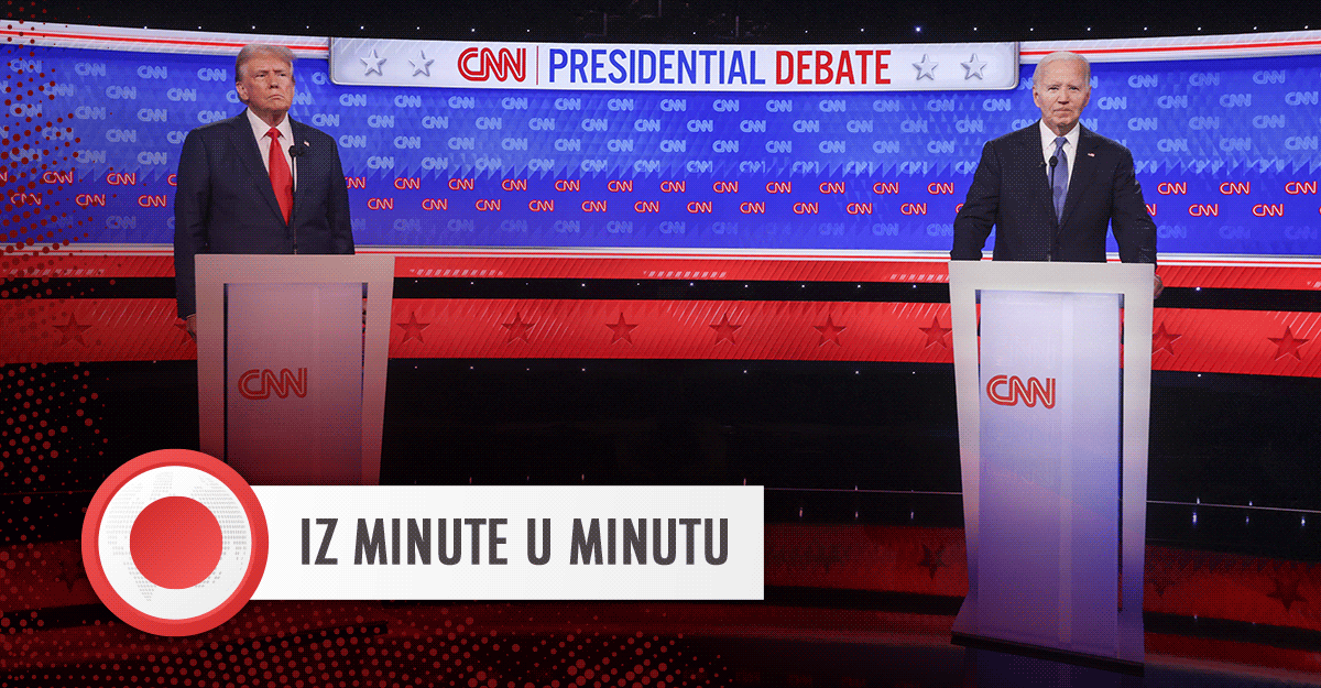 VIDEO Sučelili se Biden i Trump. Trump: Živimo u paklu. Biden: Ti si cmizdravac