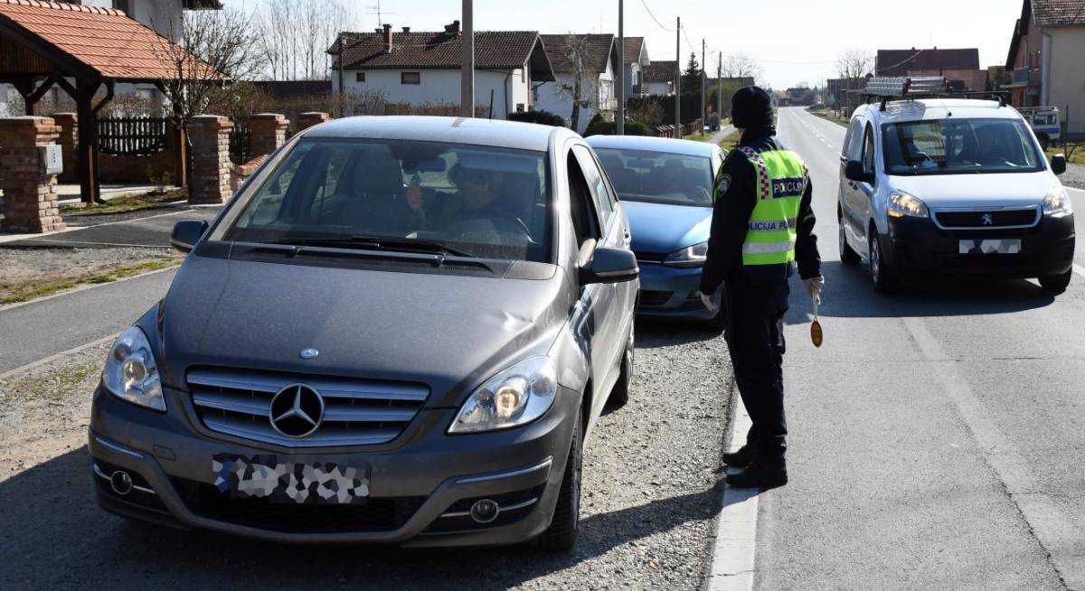 Zaraženi tip otišao na piće u Virovitici, policija ga prijavila