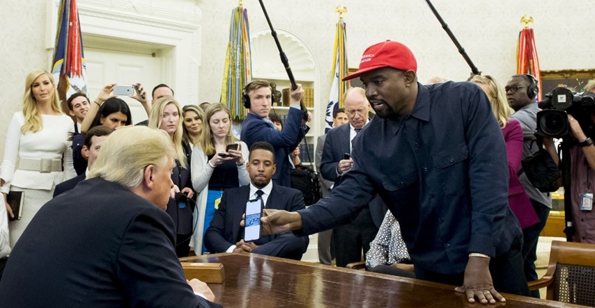 Donald Trump: Kanye West je čovjek u problemima, koji je slučajno i crnac