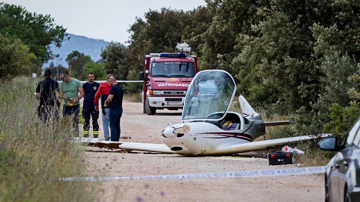 Otvorena istraga o padu aviona na Hvaru. Operater aerodroma: Imali su sreće