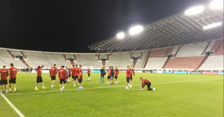 Pogledajte trening Mađarske na Poljudu prije susreta protiv Hrvatske