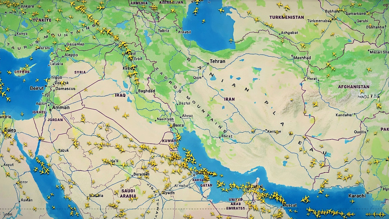 Ovako izgleda nebo iznad Irana