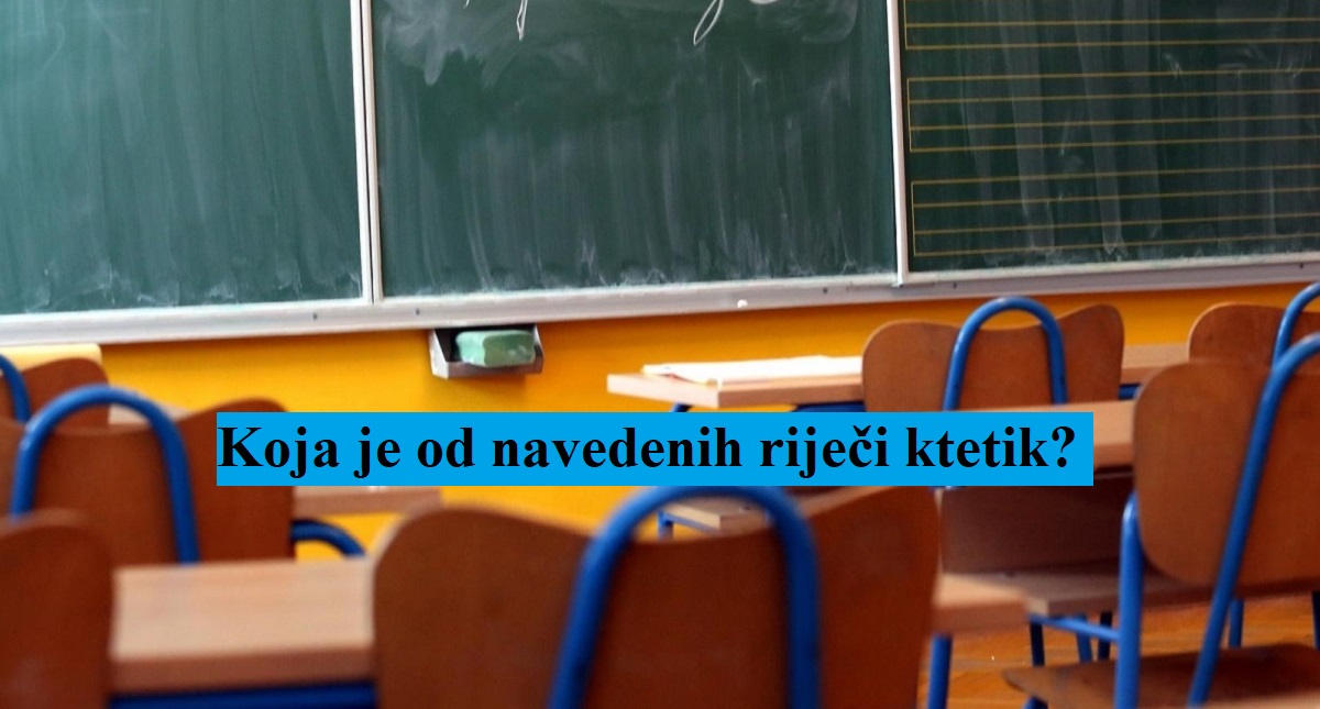 Svaka treća osoba ne zna odgovor na ovo pitanje iz hrvatskog, znate li vi?