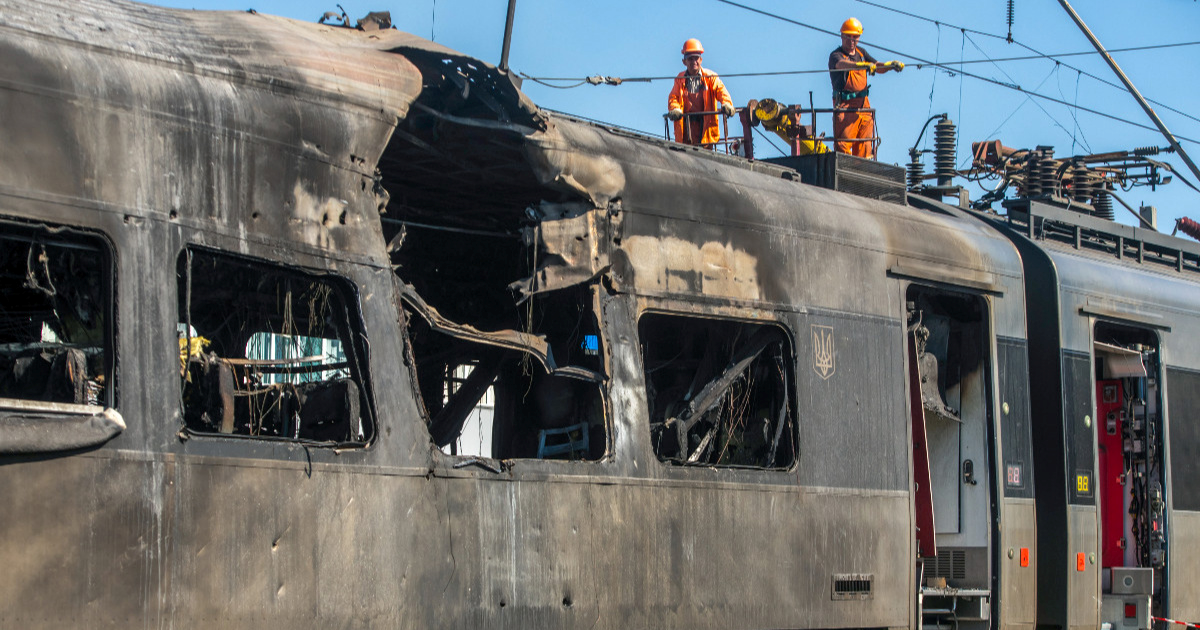 VIDEO Rusija sustavno uništava ukrajinske željeznice. "Ciljaju strojovođe"