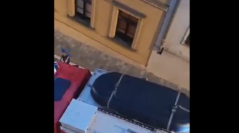 VIDEO Urušilo se krovište u centru Zagreba