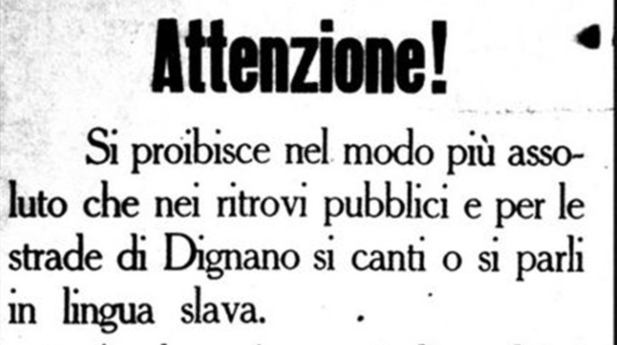 Dan kad je u Istri zabranjen hrvatski jezik