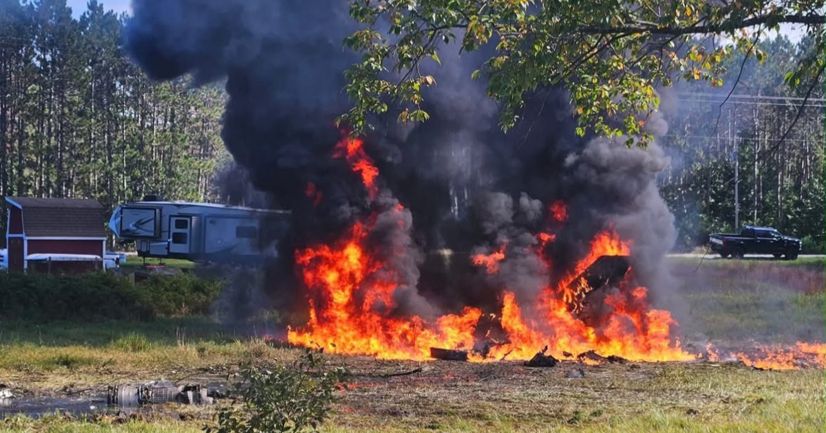 Američki F-16 srušio se u Michiganu