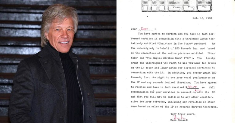 Jon Bon Jovi objavio svoj prvi glazbeni ugovor i otkrio koliko je bio plaćen