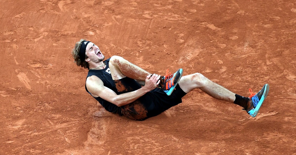 Zverev objavio težinu ozljede. Popucali su mu ligamenti