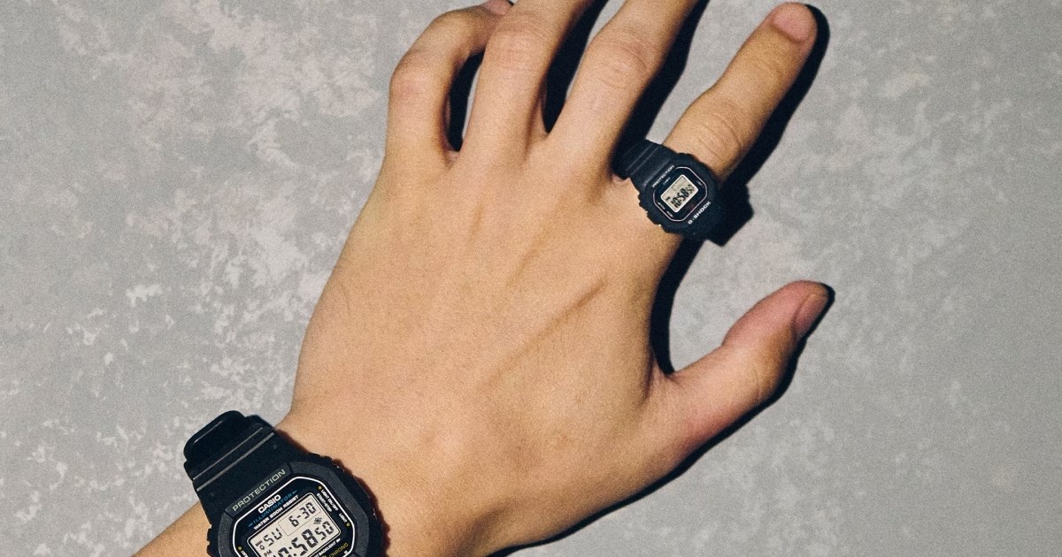 Casio G-Shock kao prsten? Izgleda brutalno, a košta 99.90 eura