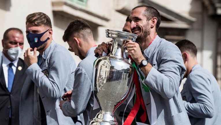 Chiellini oduševio na dočeku. Sjetio se preminulog suigrača i poslao poruku Englezima