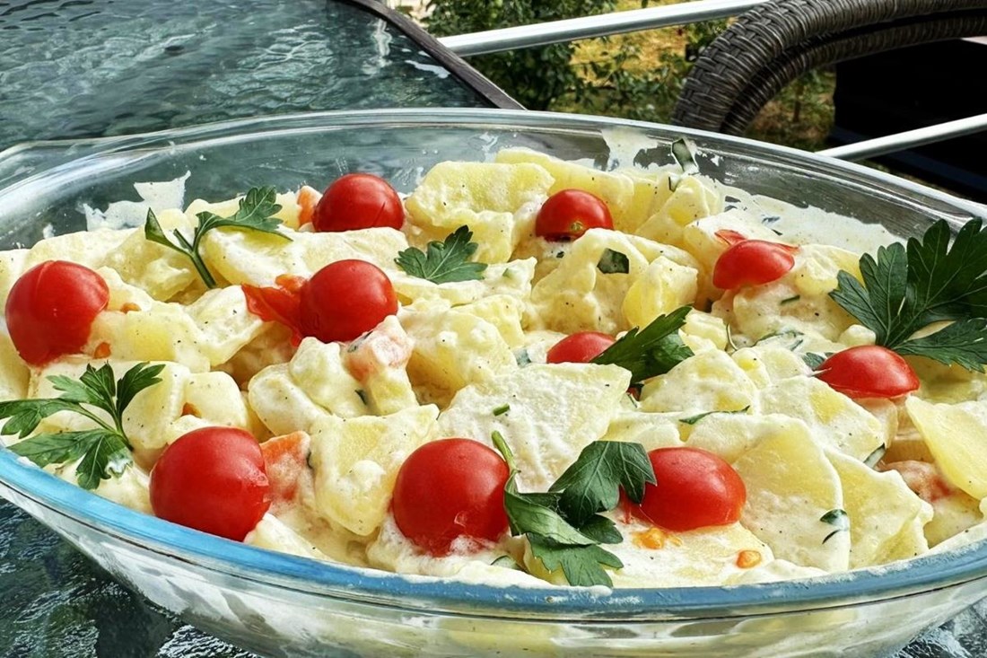 Najbrža i najzasitnija krumpir salata - ručak gotov u 15 minuta