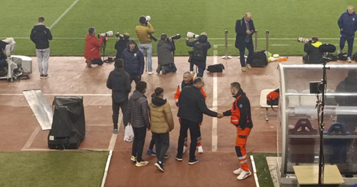 Štimac došao na trening hrvatske reprezentacije