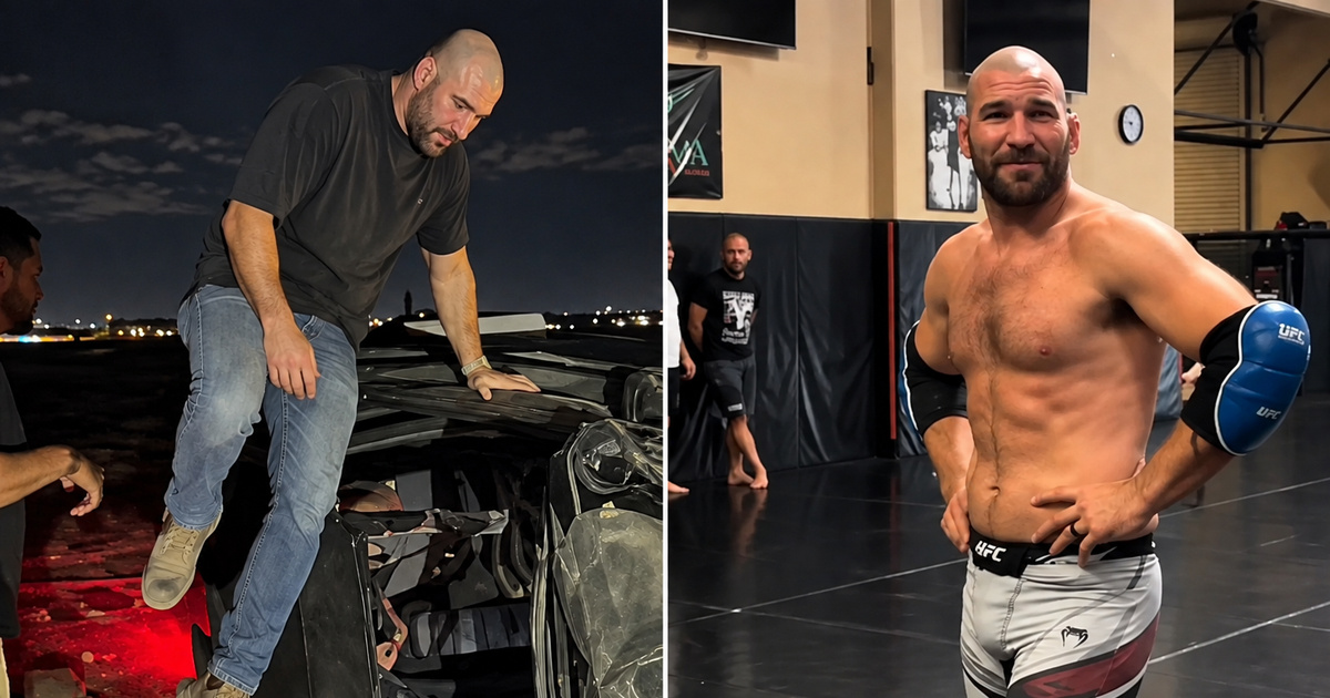 VIDEO UFC-ov prvak se slupao pri 100 km/h pa otišao na sparing: Ja sam idiot