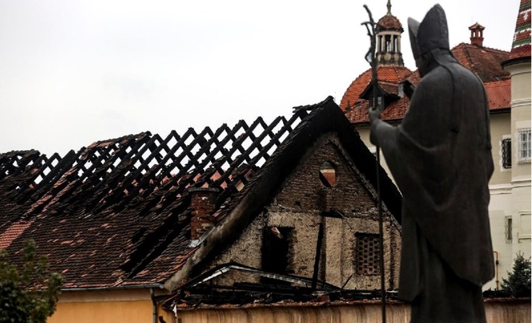 Nadbiskupija: Požar u Mariji Bistrici uništio je sve prostorije