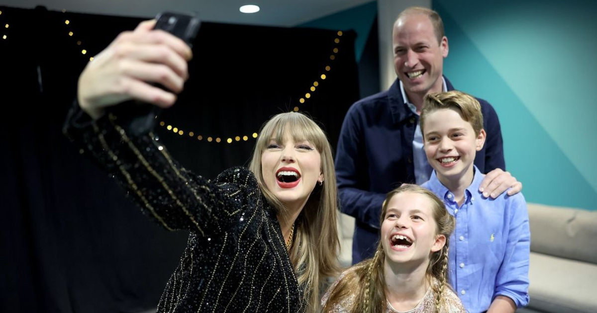 Princ William proslavio rođendan s djecom na koncertu Taylor Swift, objavio fotku