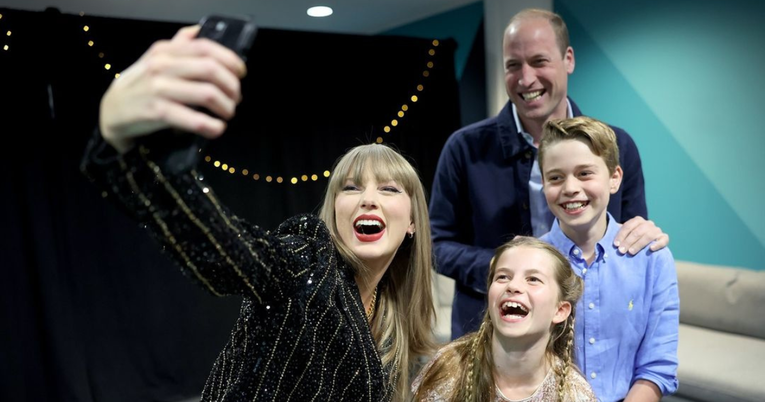Princ William proslavio rođendan s djecom na koncertu Taylor Swift, objavio fotku