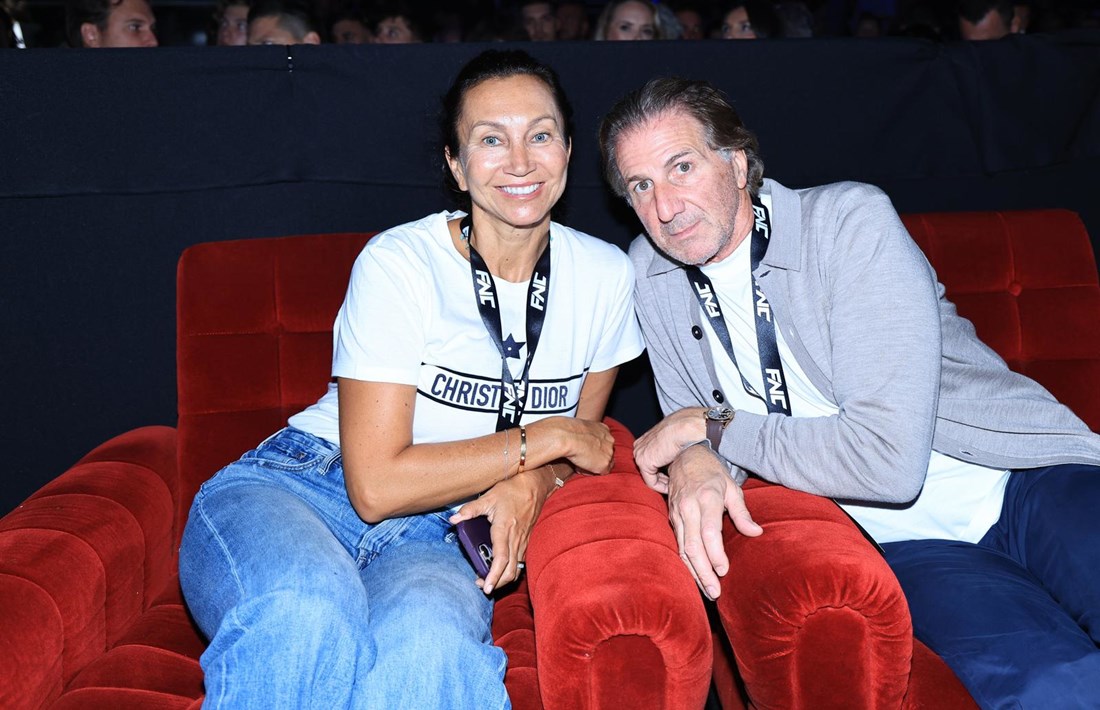 Iva Majoli u izlasku sa suprugom, snimljeni na sportskom događaju u zagrebačkoj Areni