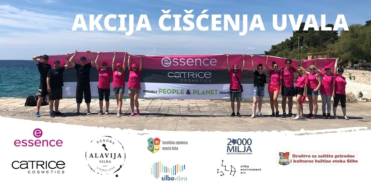 essence i Catrice ovog vikenda pomagali čistiti otok Silbu