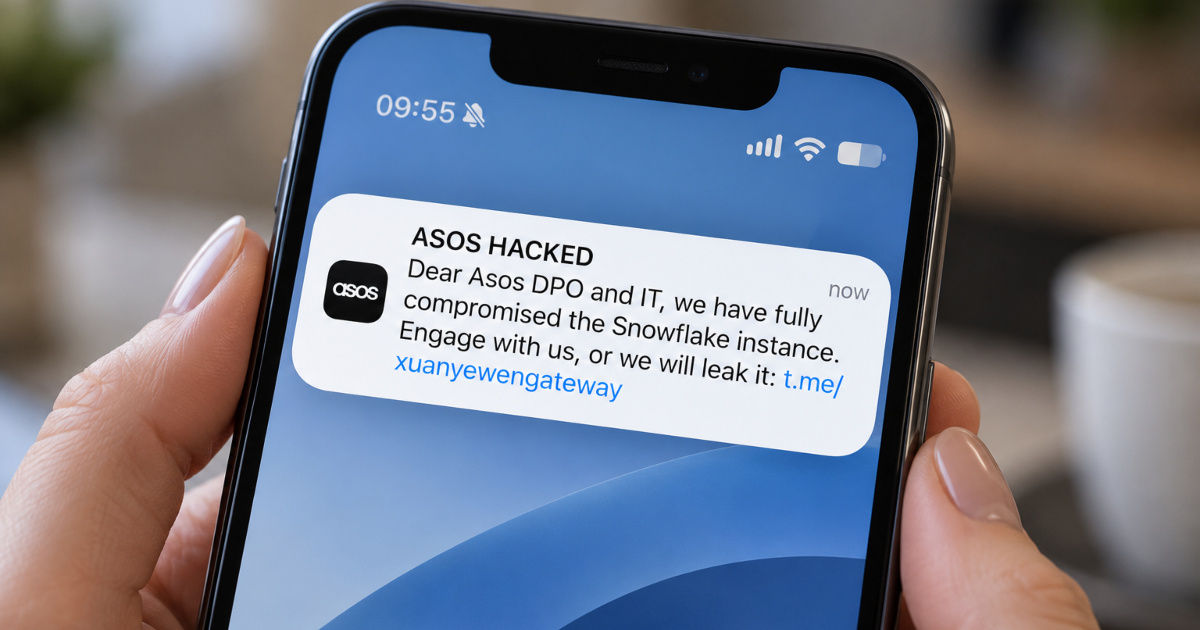 Kupcima ASOS-a stigla uznemirujuća poruka