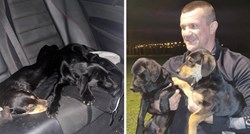 Mirko Filipović pronašao dva šteneta uz cestu, traži im dom
