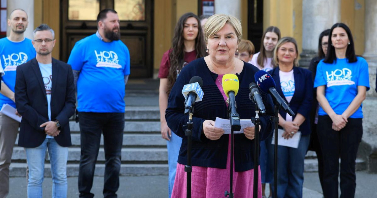 Hod za život: Tomašević nam je uskratio pozornicu na Trgu