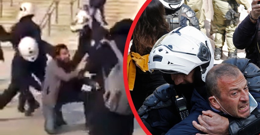 Zbog ove snimke policijskog nasilja nakon kršenja mjera izbili veliki neredi u Grčkoj