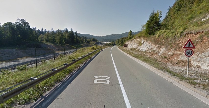 Teška prometna kod Delnica, u sudaru poginuo motociklist