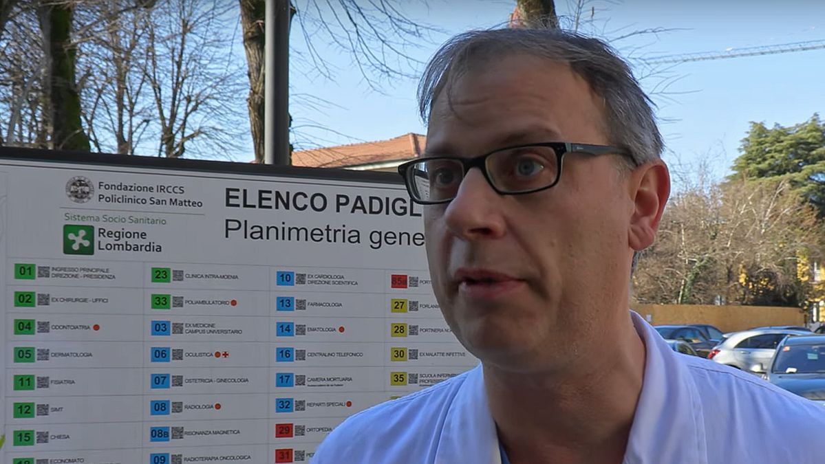 Talijanski liječnici koji se brinu o prvom oboljelom objasnili kako se oporavio