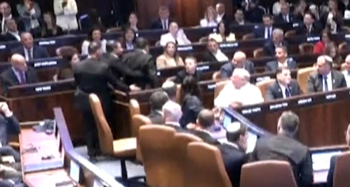 VIDEO Incident za vrijeme Trumpovog govora u Knessetu