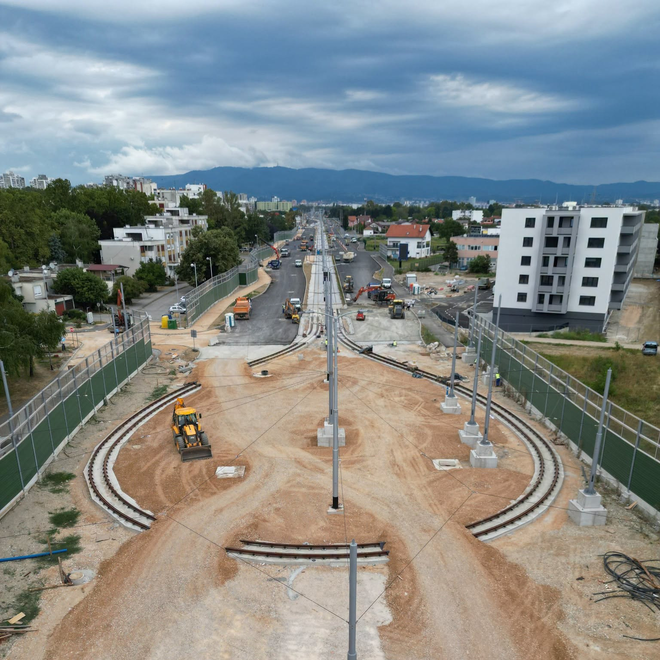 Radovi na Sarajevskoj cesti