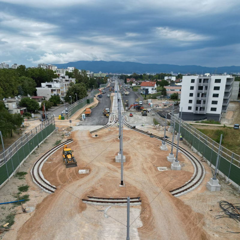 Radovi na Sarajevskoj cesti