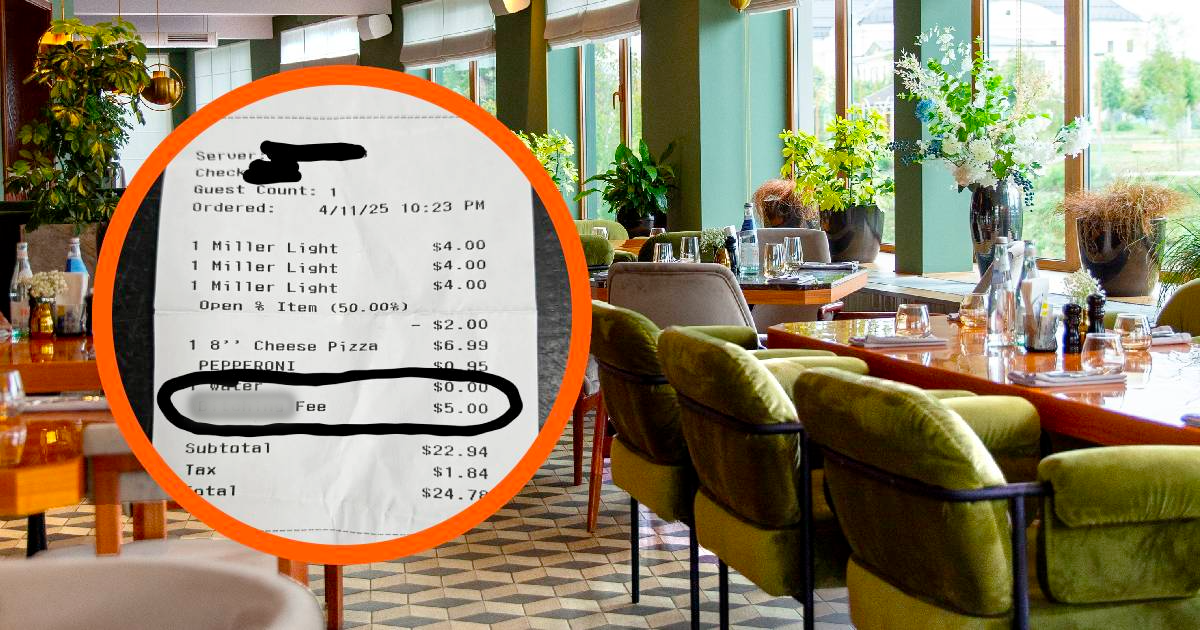Restoran pogriješio s njegovom narudžbom, kad je vidio račun ostao je u čudu