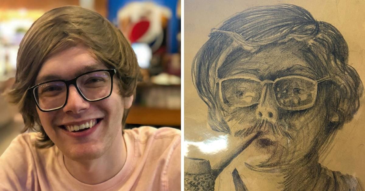 U second handu našao portret koji mu sliči, a onda je vidio datum