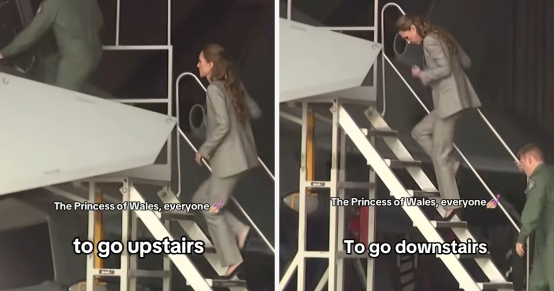 Pogledajte spuštanje Kate Middleton iz borbenog aviona zbog kojeg je postala viralna