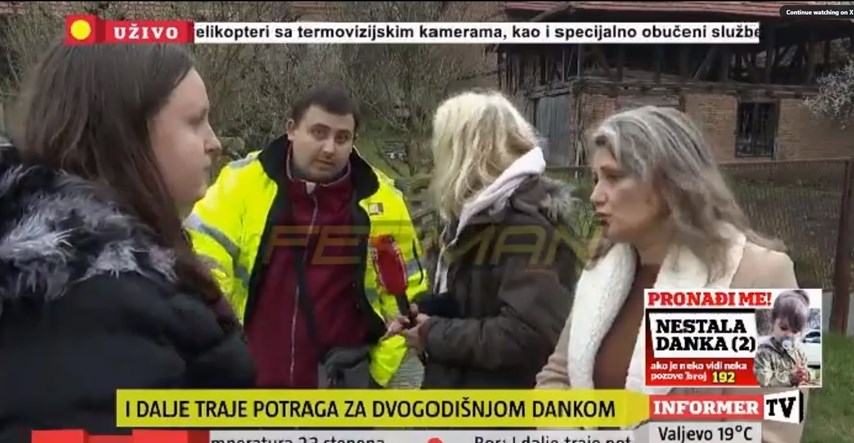 Voditelji na TV-u Vučićevog tabloida huškali snimatelja na Dankinog ujaka: "Udari ga"