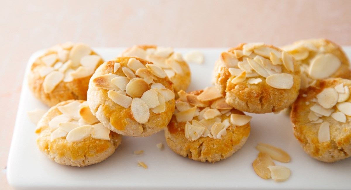 Mirisni keksi s bademima: Tope se u ustima, a gotovi su za 30 minuta